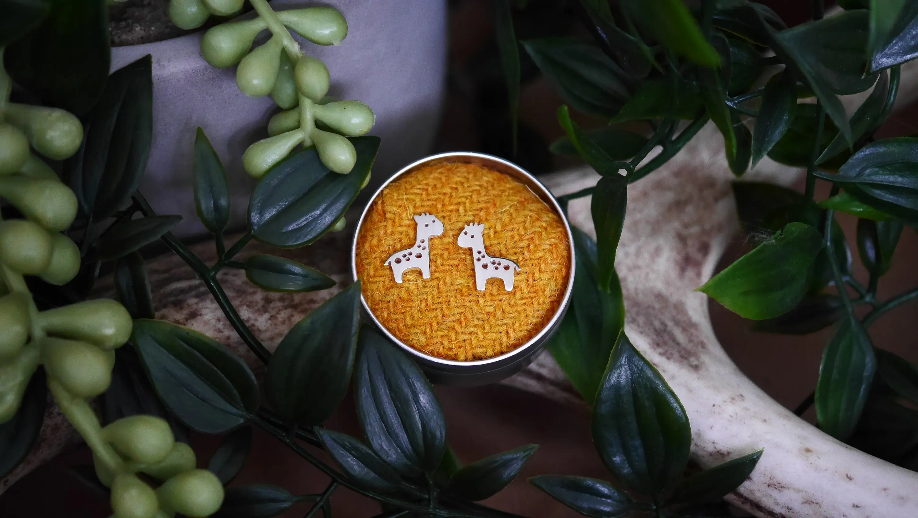 Giraffe Stud Earrings Cute Cartoon Earring Animal Jewelry For Woman Girls Kids Accessories | Украшения и аксессуары