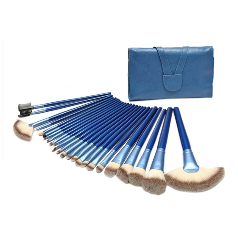 

Makeup Brushes Set Professional 24Pcs Cosmetic Powder Eye Shadow Foundation Blush Blending Make Up Brush Maquillage