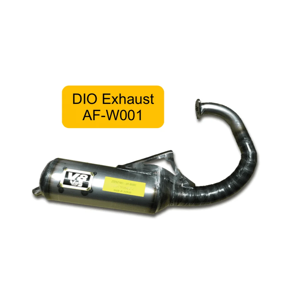 DIO AF-W011 Motorcycle Racing Muffler Exhaust Pipe For Honda AF17 AF18 AF27 AF28 | Автомобили и мотоциклы