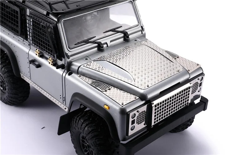 AJRC 1/12 MN-D90 модифицированные детали автомобиля металлическая защитная пластина