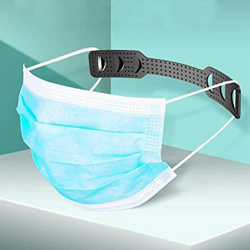 

10 Pcs Strap Hook for Masks,3 Gear Adjustable Extension Strap for Relieving Long-Time Wearing Ears' Pressure&Pain