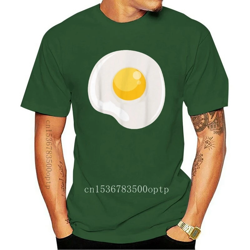 

Новинка Мужская футболка Хэллоуин яйцо омлет костюм рубашка для женщин Футболка