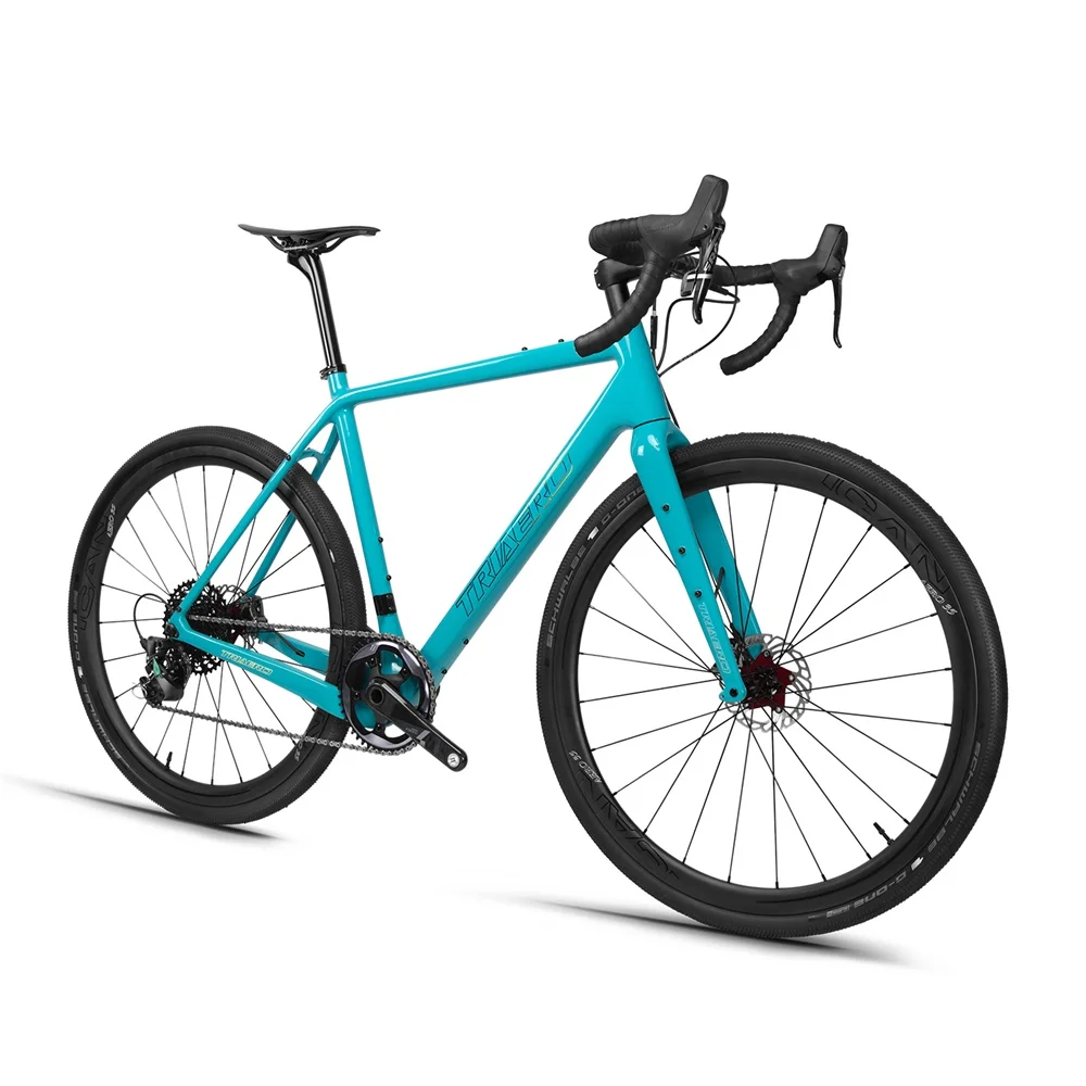 ICAN новый полный углерод X гравия велосипед плоское крепление 140/140 мм дисковый