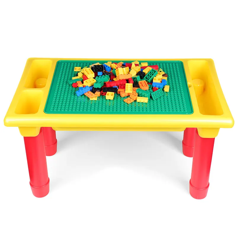 Детский рабочий стол Классические блоки с 24 конструкциями креативные кубики для