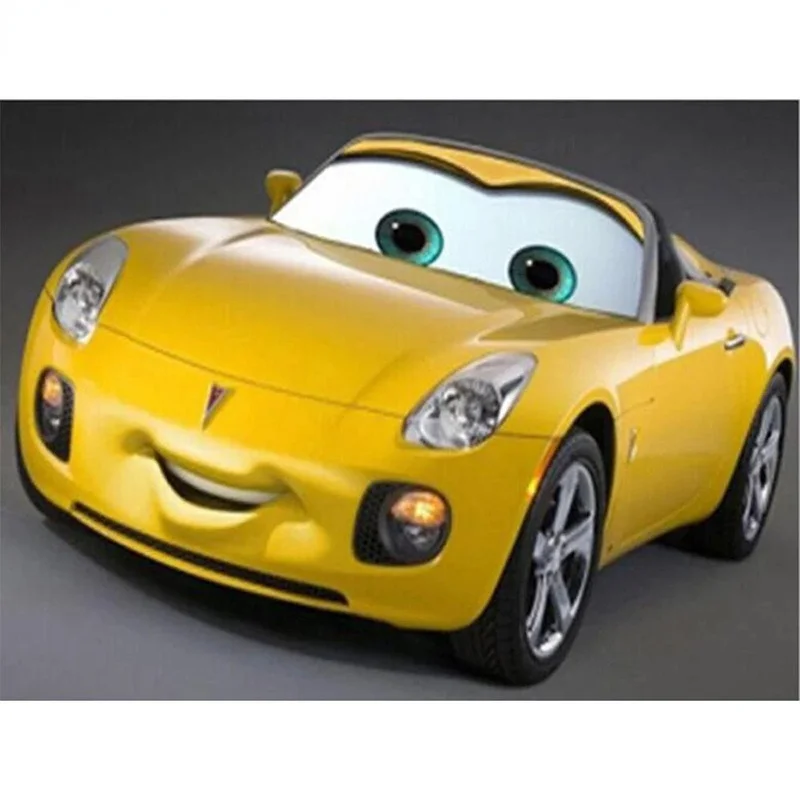 

Алмазная 5d картина Disney, мультфильм Маккуин, наборы для вышивки крестиком, мозаика из страз, полноразмерная круглая вышивка, домашний декор