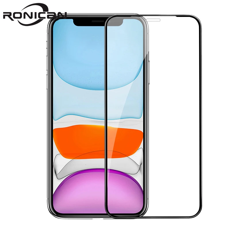 Закаленное 3D стекло для iPhone 12 11 Pro Max X XR XS защита экрана Защитное mini | Мобильные