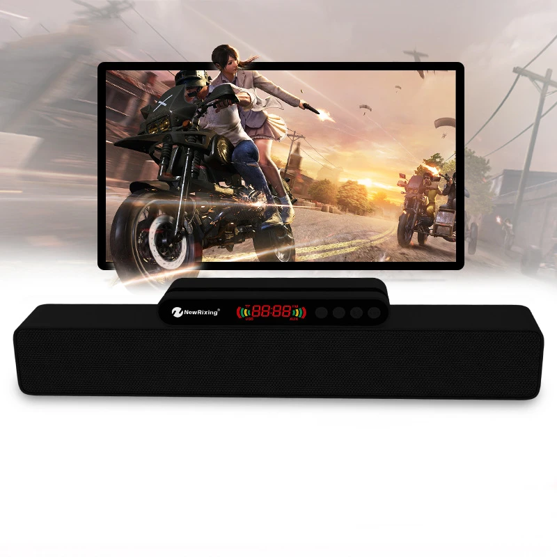 Светодиодная звуковая панель Laiyiqi Bluetooth колонка док-станция для домашнего