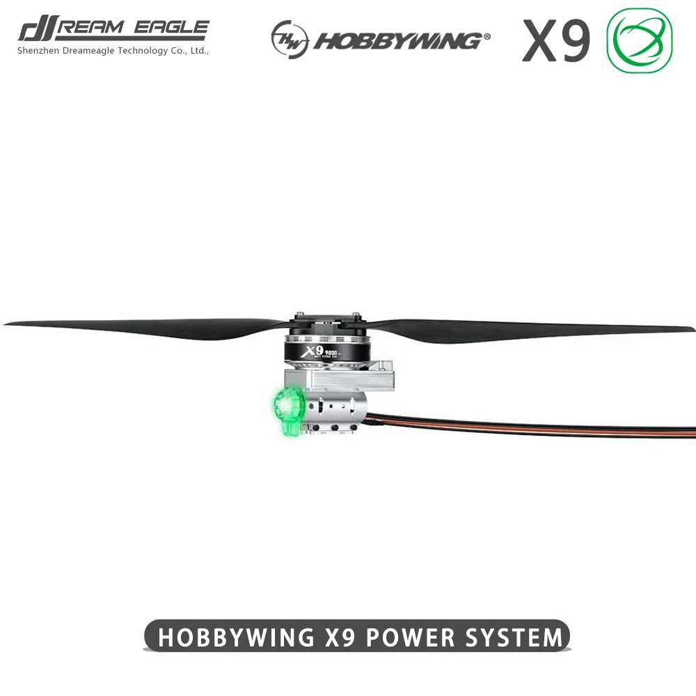 Hobbywing X9 силовая система для сельскохозяйственных дронов, двигательная система двигателя, ESC, 3090 Пропеллер и крепление двигателя