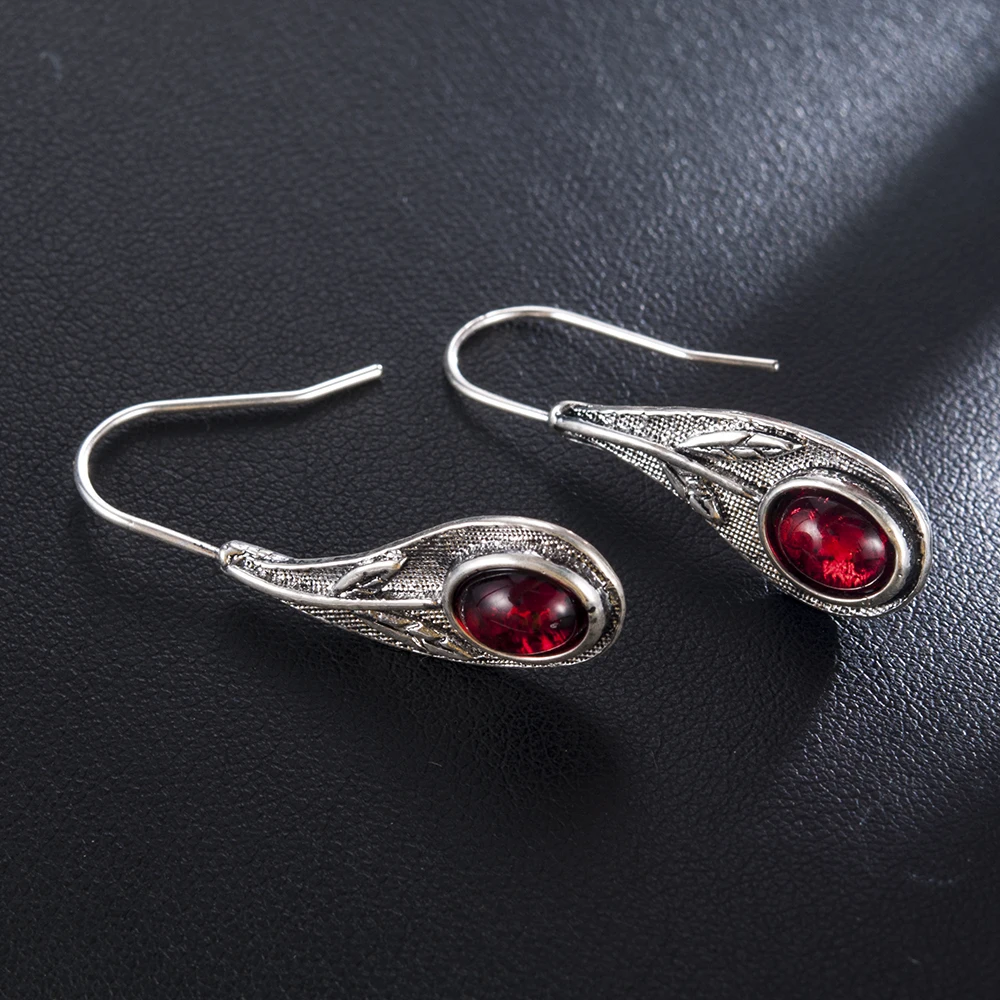 Висячие серьги подвески в виде листьев винтажном стиле|Серьги-подвески| |