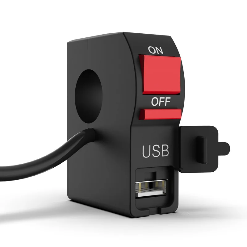 

Универсальный многофункциональный переключатель для мотоцикла, USB-зарядное устройство, переключатель на руль, модификация, переключатель, ...