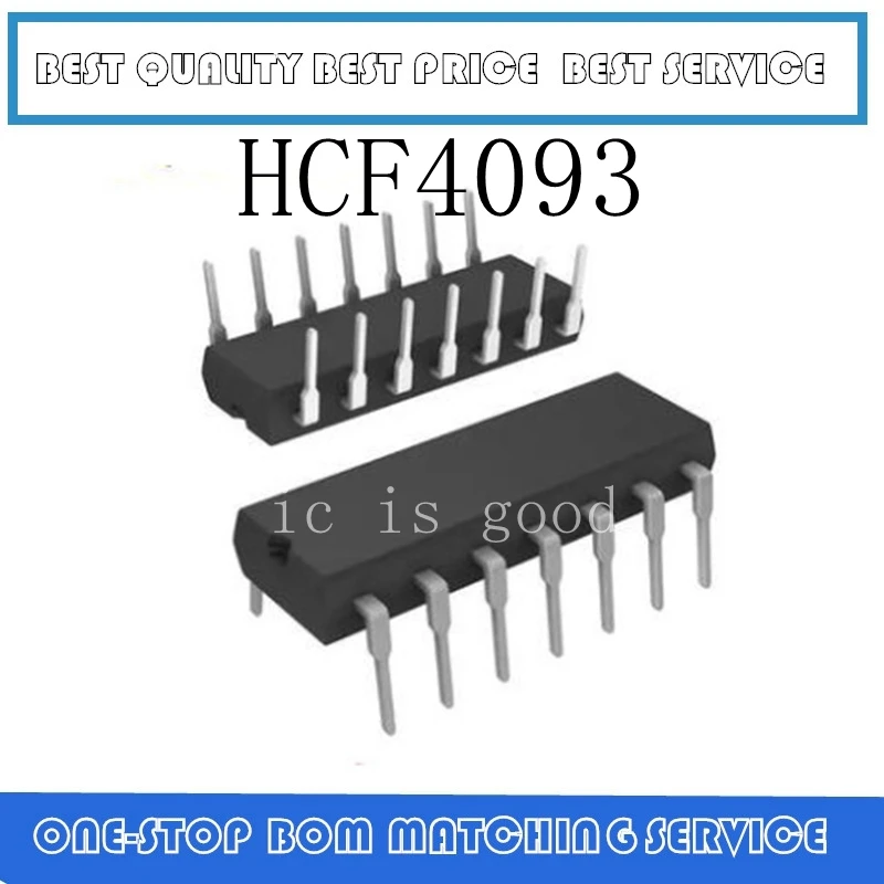 

20PCS~50PCS CF4093 HCF4093 DIP-14