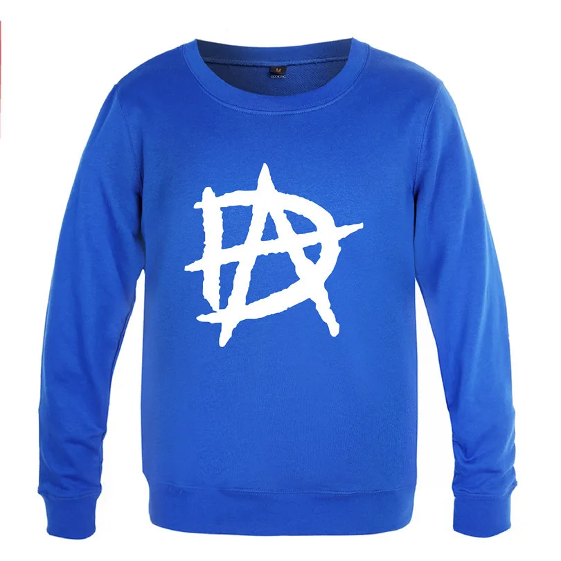 

DA LOGO Dean Ambrose Sweatshirts Men Spring Autumn Long Sleeve O-Neck Pullover Casual Man Streetwear Sport Hoodie High Quality