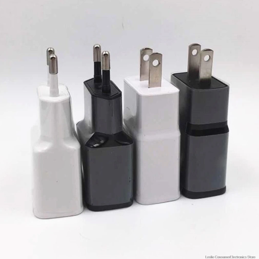 Сетевое зарядное устройство с двумя USB-портами 2 А быстрая зарядка вилка