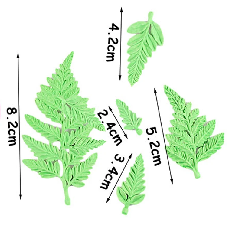 Лист силиконовая форма 3D сахарное ремесло помадка плесень шоколадный инструмент