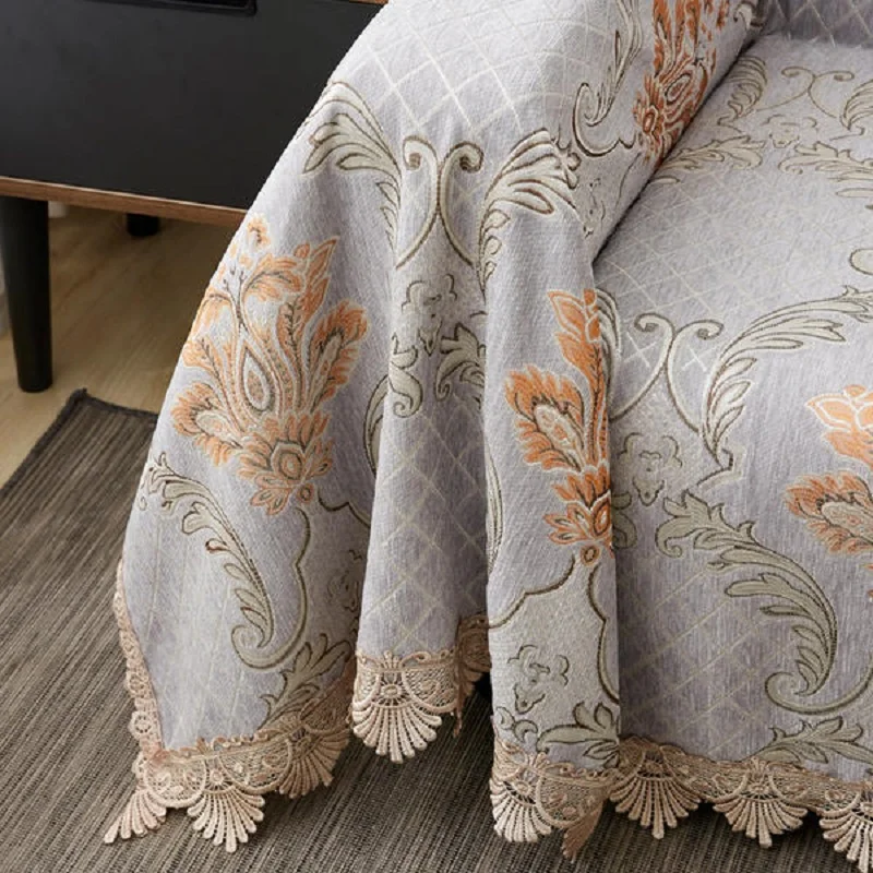 Синельная ткань 1/2/3/4 местный Европейский диван полотенце современный чехол для