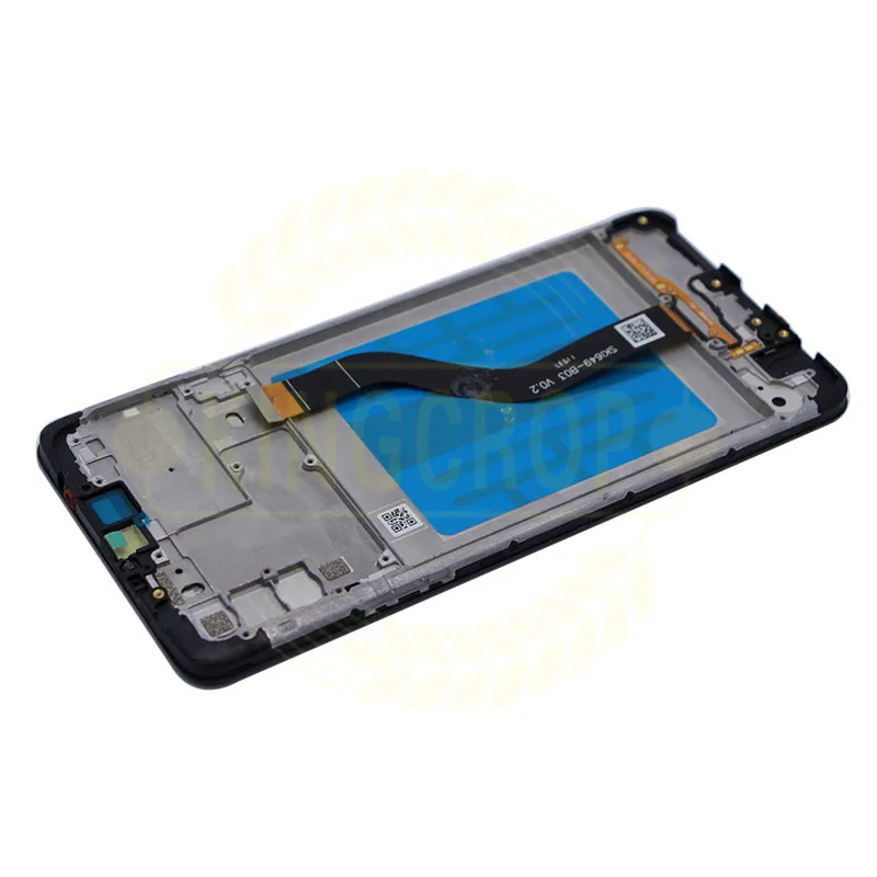 Для samsung galaxy A20s ЖК дигитайзер дисплей сенсорный экран для samsung A207F/DS A207FN A207U A207W A207G/DS ЖК с рамкой