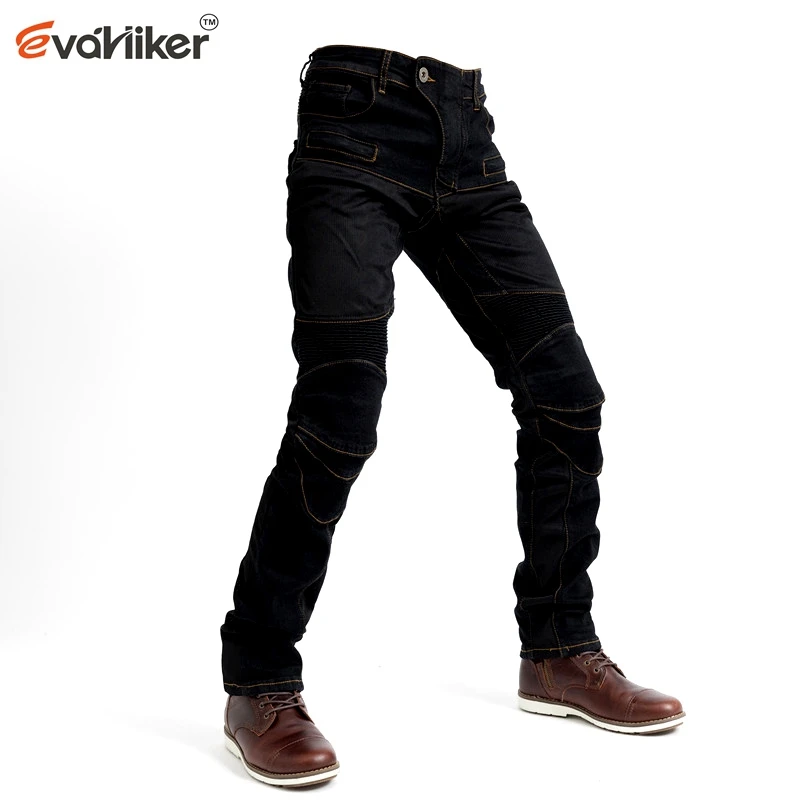 PK719 black Jeans Leisure Motorcycle Men's Outdoor Jean Ventilation and ventilation With vents cycling Pants Protect Equip | Автомобили