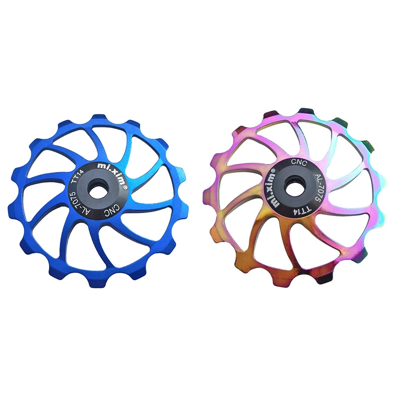 

Лидер продаж, керамический задний переключатель передач Mi.Xim для горного и дорожного велосипеда mi c Pulley 14T, подшипник Jockey, направляющий ролик ...