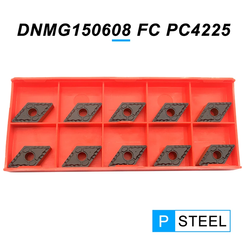 DNMG150608 FC PC4225 внешний токарный инструмент высокое качество DNMG 150608 карбид вольфрама
