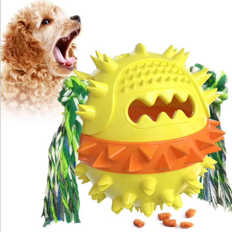

Dog Molar Toothbrush Toys Chew Cleaning Teeth Elasticity Soft Puppy Dental Care Extra-Tough Pet Cleaning Toy Tool Pet Supplies