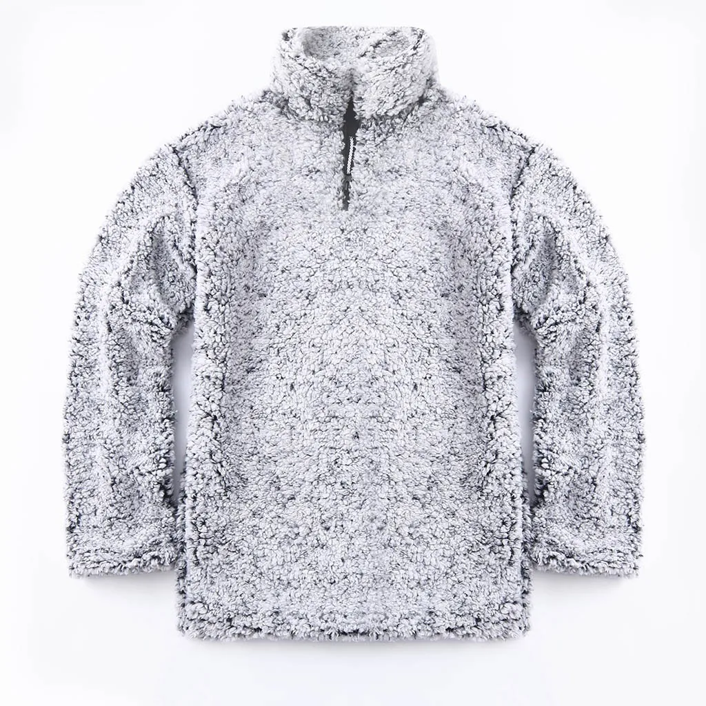 Женская теплая пушистая зимняя однотонная повседневная толстовка на молнии