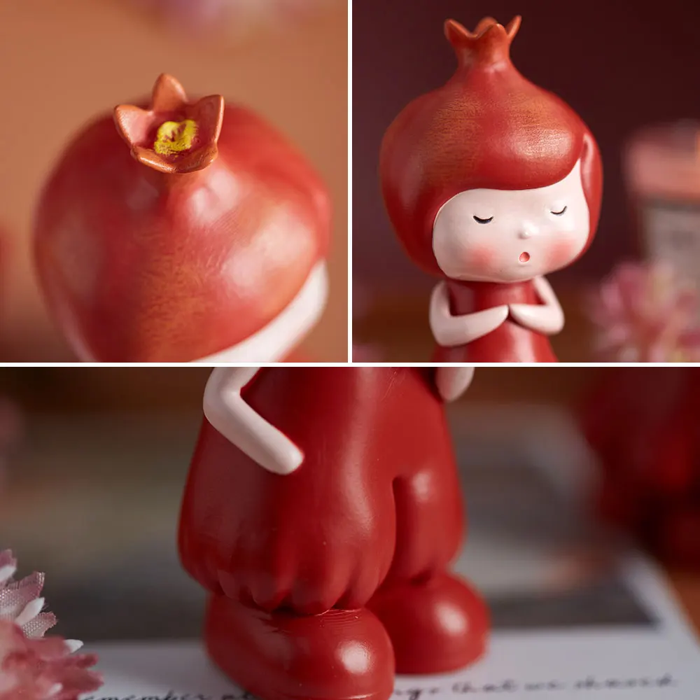 Креативные Мультяшные резиновые пары красивые настольные украшения украшение