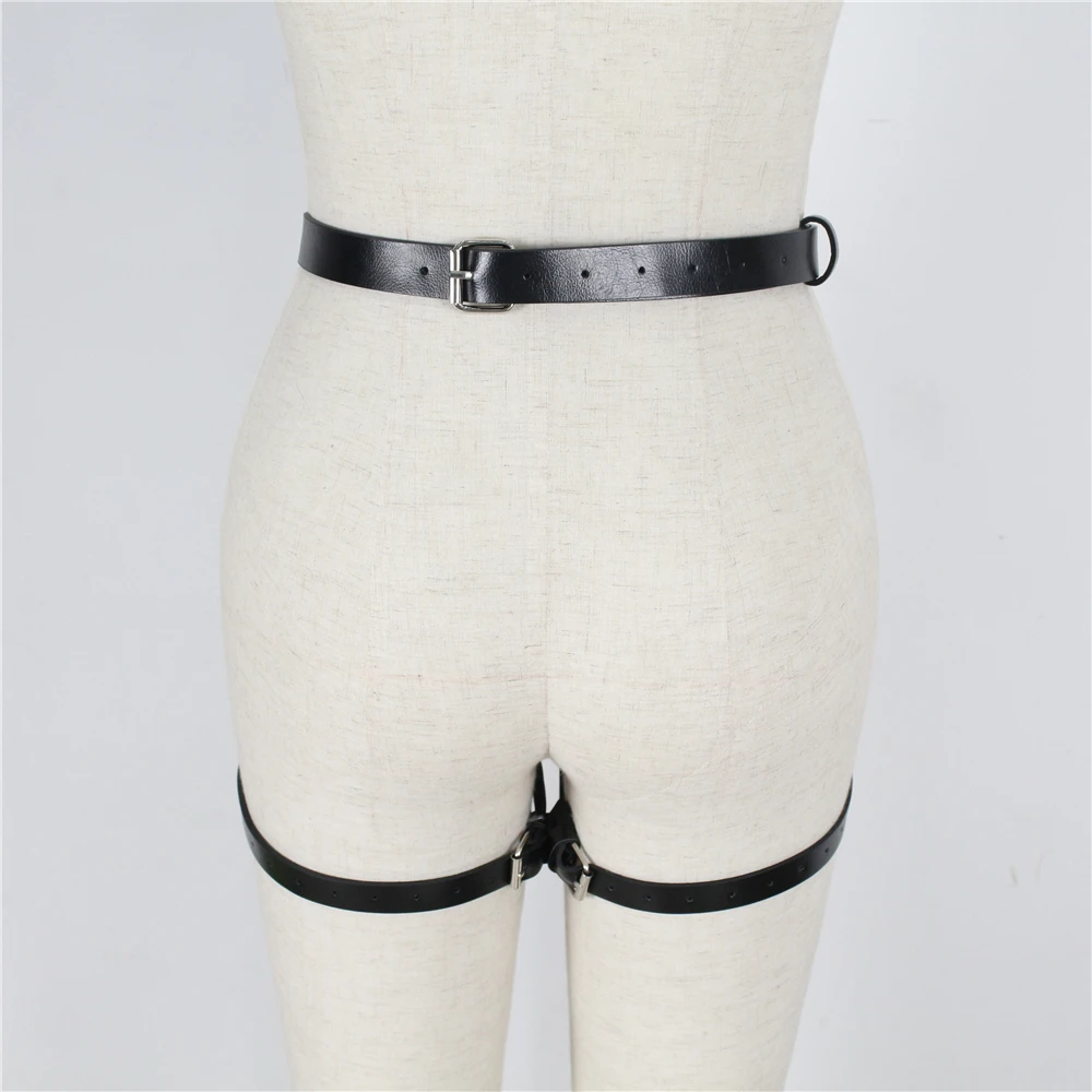 GAMPORL для женщин ремни тела сексуальные подвязки Связывание БДСМ кожаный ремешок