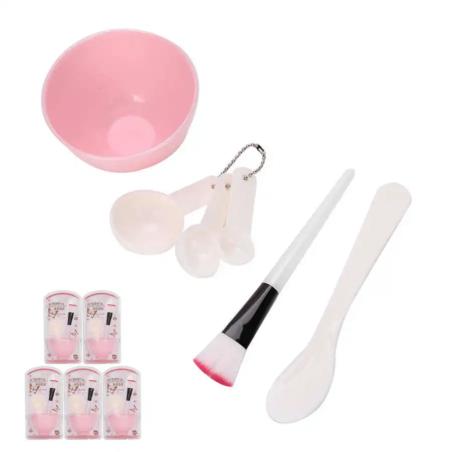 5 комплектов домашняя маска для лица набор инструментов сделай сам чаша мерная