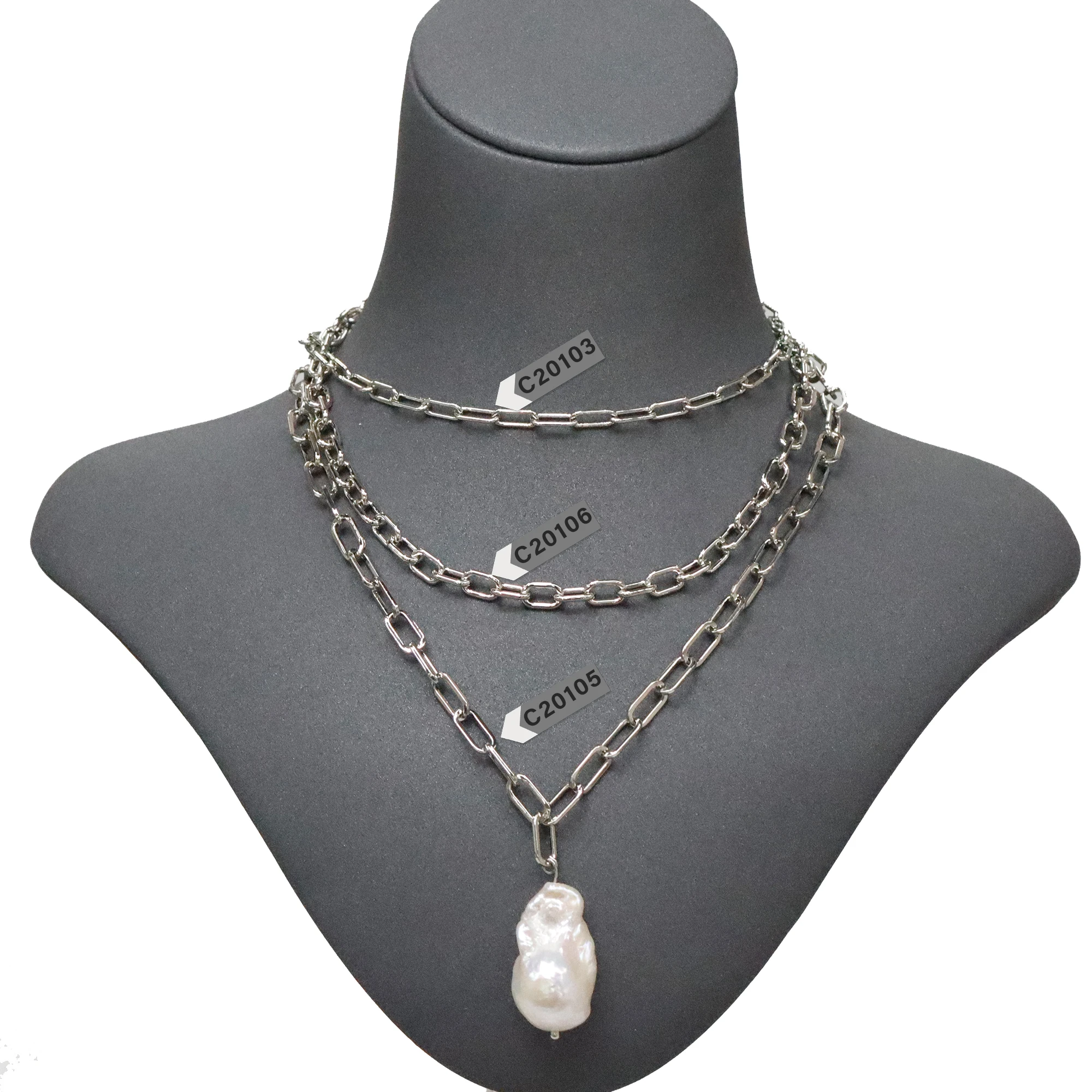 Цепочка для самостоятельного изготовления ювелирных изделий GUFEATHER набор из меди