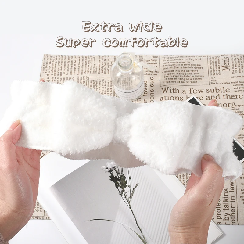 Новинка 2020 ободок с бантиком из кораллового флиса блестками для женщин и девочек