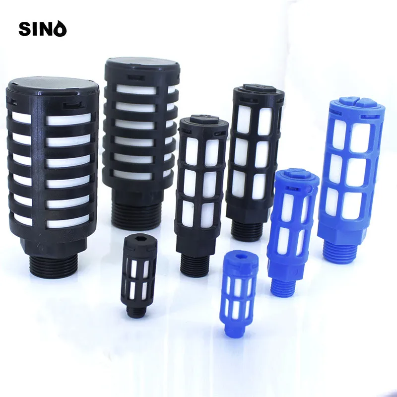 Детали для пневматического Пластик глушитель воздуха Quick поглощать Шум