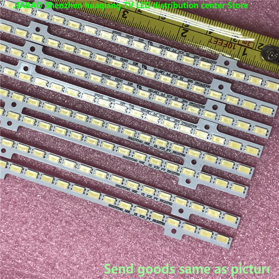 Светодиодная лента 2 шт./лот UA40D5000PR LTJ400HM03 H 2011SVS40 FHD 5K6K Right 56K H1 440 мм 62 светодиодный
