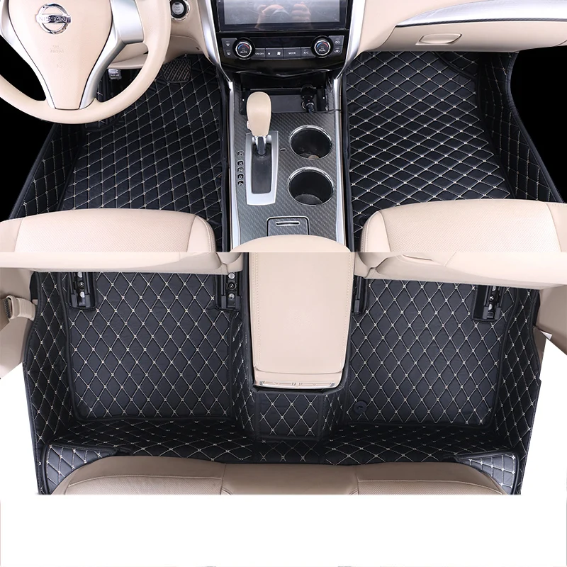 Lsrtw2017 кожаные автомобильные коврики для nissan teana Maxima Cefiro 2003-2008 2004 2005 2007 2006 1st поколения j31 ковер