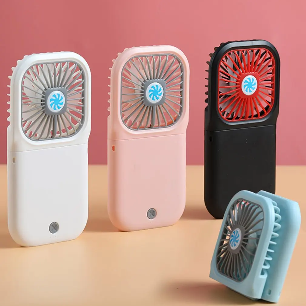 Portable Mini Fan Handheld Home Office Desk Speed Adjustable USB Rechargeable Air Cooler Outdoor Travel | Инструменты