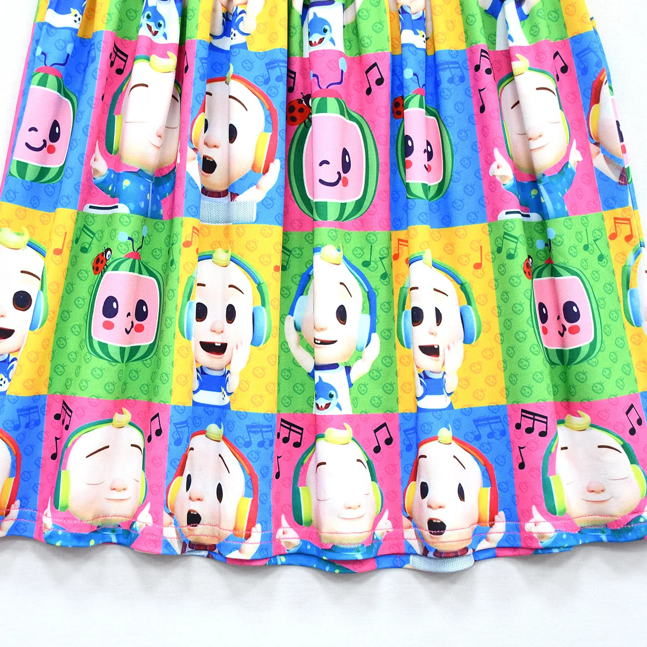 

Newest Boutique Summer Dress Baby Girl Clothes 3-8 Years Princess Costume Girls Cocomelon Birthday Party Dress Kids Vestidoes