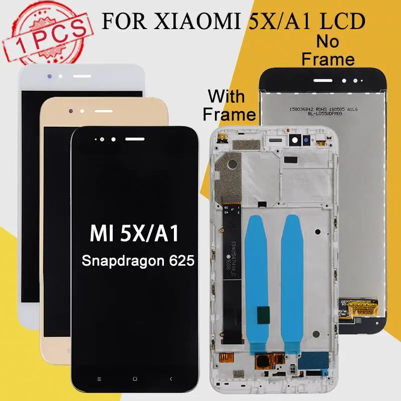 Dinamico скидка 5 дюймов Mi5X MI 5X дисплей для Xiaomi Lcd с сенсорным экраном дигитайзер