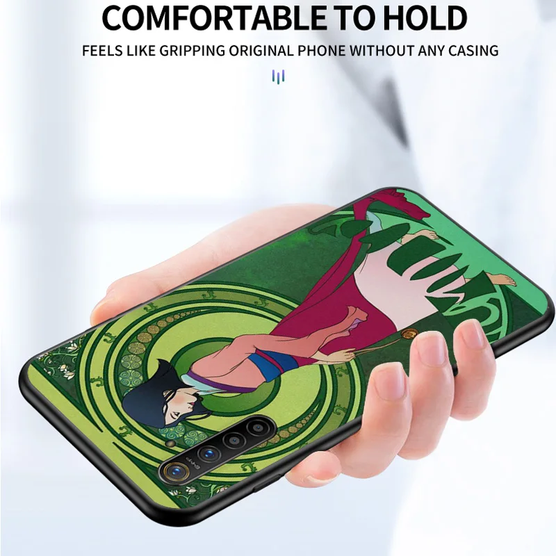 disney cartoon animation princess cover for oppo a93 a92 a73 a53s a52 a32 a31 a12e a1k find x2 x3 pro lite neo black phone case free global shipping