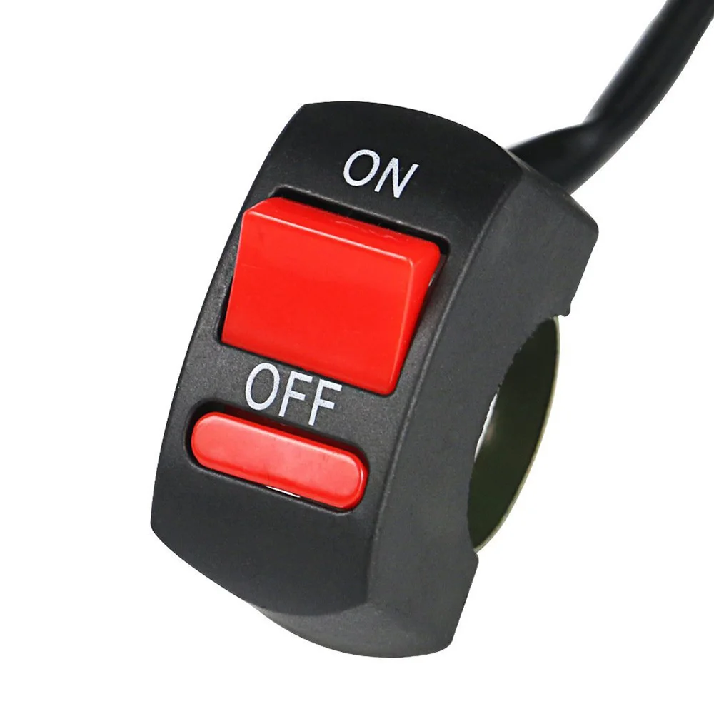 Крепление на руль мотоцикла кнопка вкл. ВЫКЛ. двойная вспышка аварийный