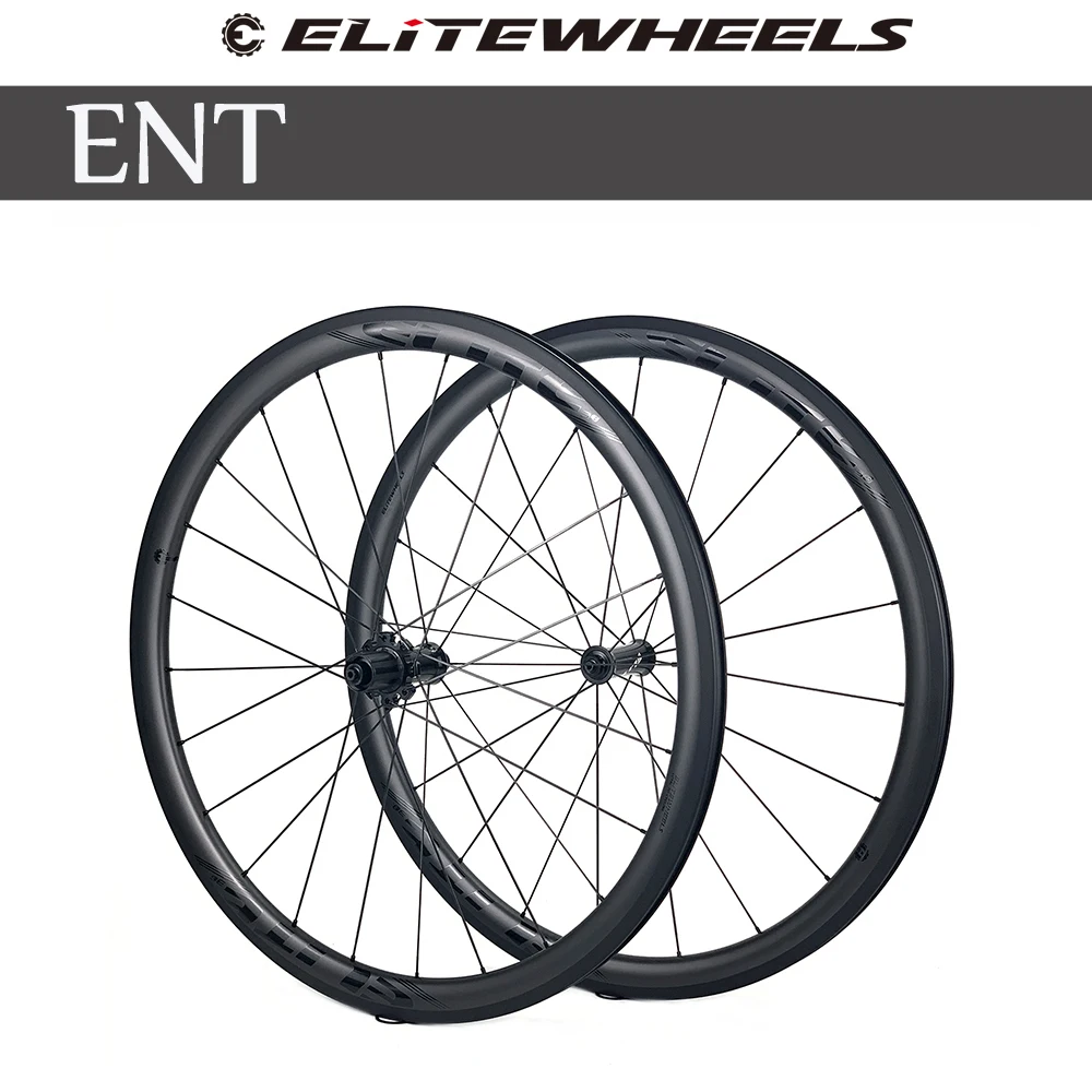 ELITEWHEELS ENT Road Bike Carbon Wheelset 700c UD МАТОВЫЕ велосипедные колеса бескамерные готовые UCI