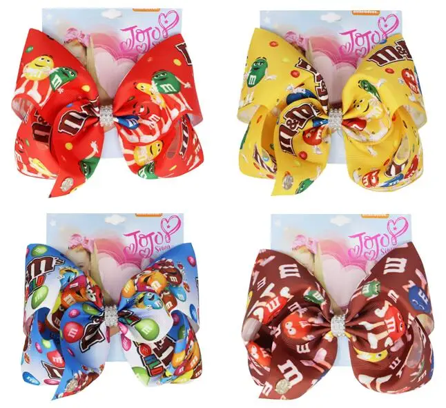 7 &quotбабочки-валентинки для девочек детские заколки волос детей с зажимами бантом