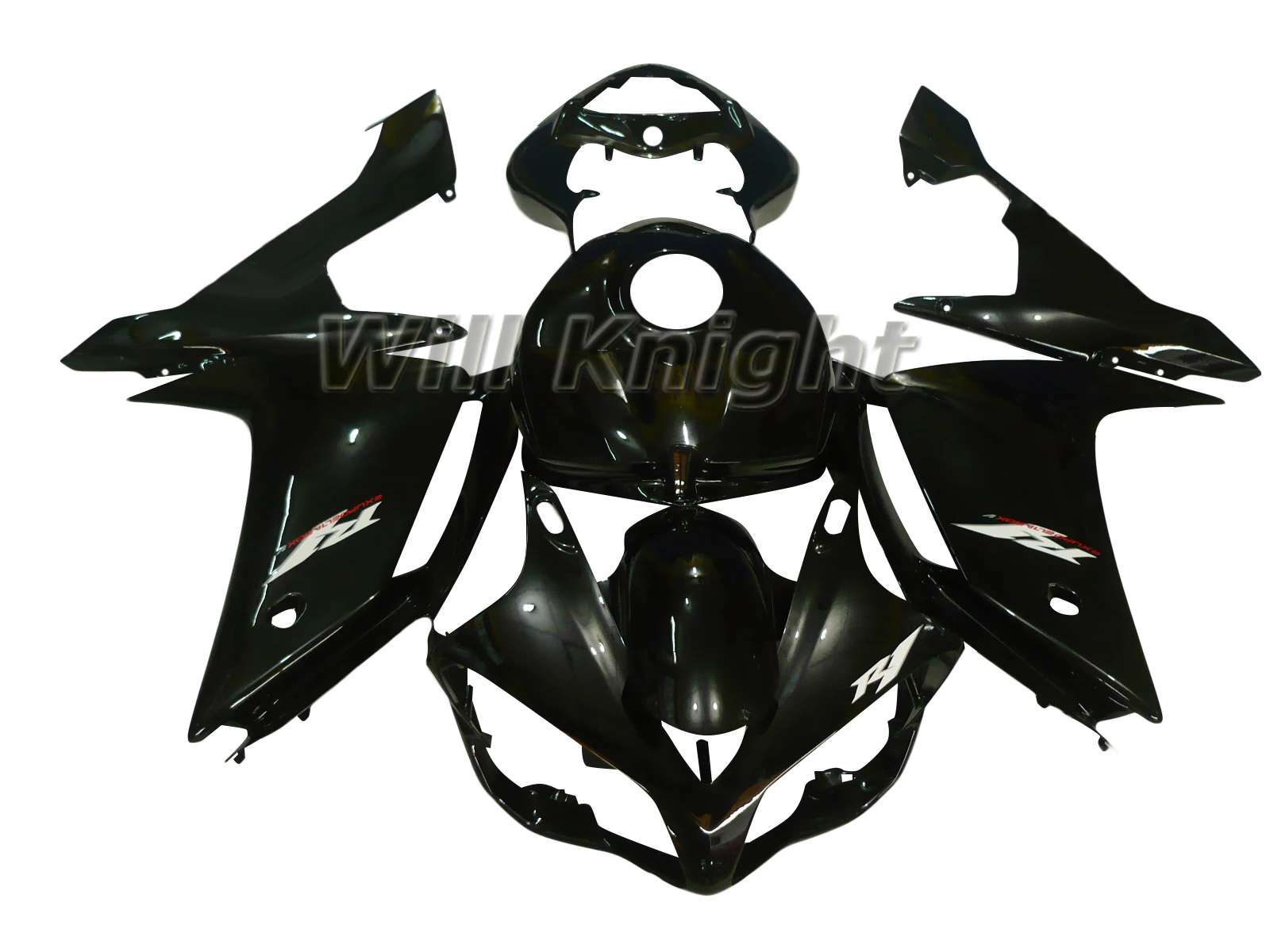 Корпус инжектора крышка обтекателя комплекты для Хамы YZF1000 YZF R1 2007 2008 ABS