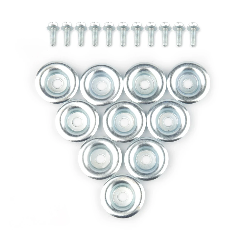 

7556065 Шайбы защитной пластины UTV, совместимые с комплектами болтов защитной пластины Polaris General Ranger RS1 RZR 500 570 700 800 900 1000