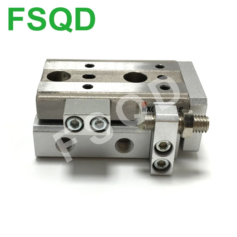 MXQ6-10 20 30 40 50 MXQ6-10A 20A 30A 40A 50A MXQ6-10AS 20AS 30AS 40AS 50AS FSQD SMC Воздушный слайд-стол цилиндр