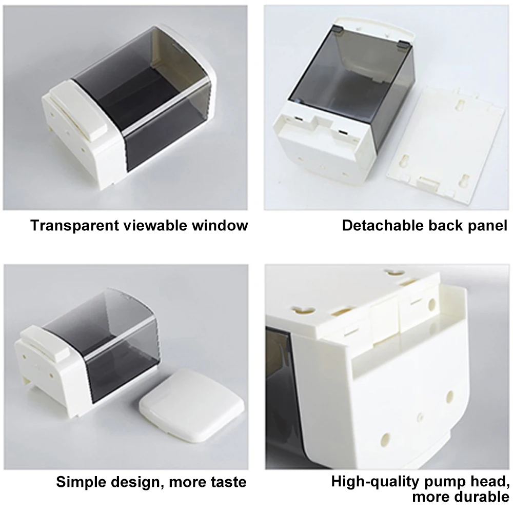1Л настенный дозатор для жидкого мыла коробка дома отеля ванной комнаты