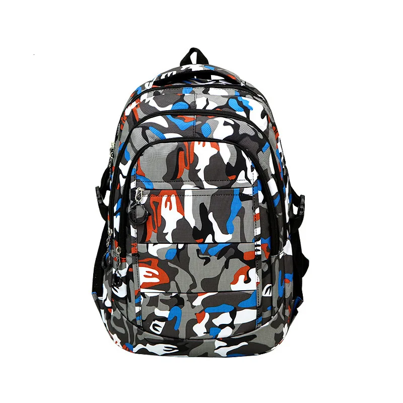 for Print Children Orthopedic School Backpack Camouflage Teen Boys Girls travel backpacks kids school bags mochila infantil