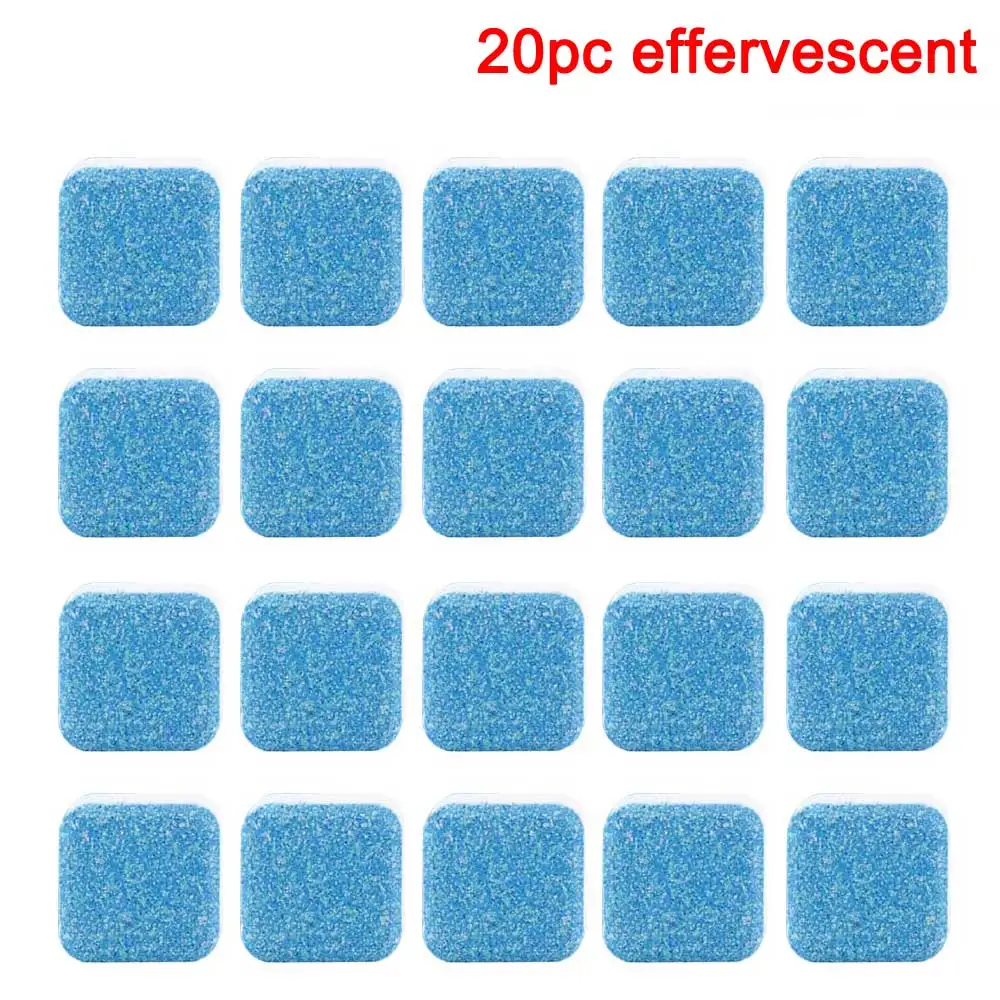 

10 /20/30PCS Washing Machine Cleaner Detergent Effervescent Tablet Washer Cleaning Cleaner Washing Machine Home Cleaning tool