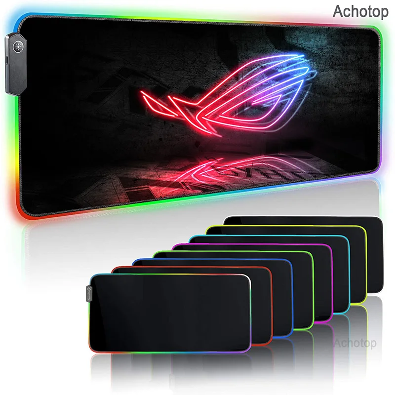 

RGB ASUS Mouse Pad Gaming Computer Mousepad ROG RGB Large Mouse Mat Gamer Mousepad Carpet Big Led Mouse Carpet PC Play Desk Mat
