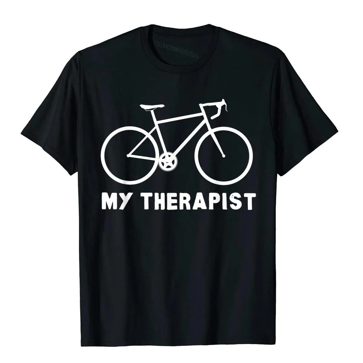 

My Therapist Bicycle Funny Bike Riding Rider Cycling Gift T-Shirt Rife Men Tops T Shirt Unique T Shirt Cotton Vintage