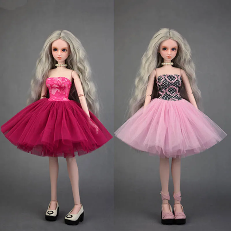 

Ballet Dress Wedding Dresses For 40-50cm XINYI Doll 1:4 Doll Accessories Party Gown Outfit Clothes for 1/4 BJD Dollhouse Kid Toy
