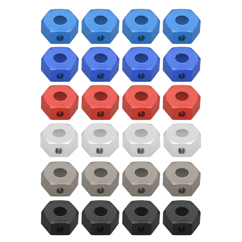 4 шт./компл. переходник для шестигранной ступицы колеса 12 мм 1/10 ARRMA 3s &amp Mega550 Vorteks